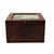 Antique Victorian Wooden Tea Caddy With Painted Pastoral Scene For Sale - Image 4 of 16