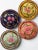 LastCHANCE!8 Pieces Made in Portugal Hand Painted and Glazed Plates For Sale - Image 14 of 16