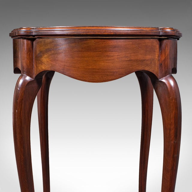 Small Antique Bijouterie Table, English, Glass Display Case, Edwardian, c.1905 For Sale - Image 12 of 12