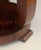 French Art Deco Walnut Circular Tripod Occasional Table For Sale - Image 4 of 7
