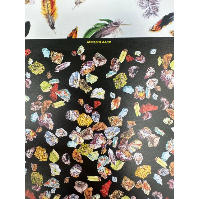 Vintage Authentic Original Hermès Art Advertisement Lithograph Featuring Hermès Scarf For Sale - Image 11 of 11