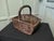 Antique French Wicker Flower and Fruit Basket, 1900 For Sale - Image 4 of 7