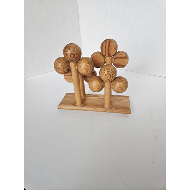 Mid 20th Century Midcentury, "Aarikka" Finland Fantastic Napkin or Letter Holder For Sale - Image 5 of 5