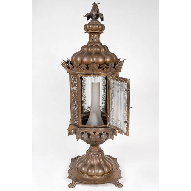 Late 19th Century Intricate, 19th Century Venetian Lanterns - A Pair For Sale - Image 5 of 9