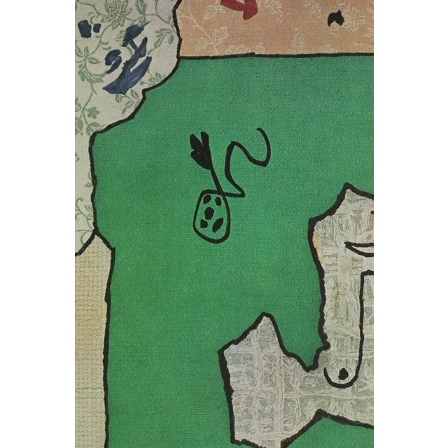 Gaston Chaissac, Composition with Face, 1960s, Lithograph, Framed For Sale - Image 4 of 6