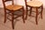 Wood Straw-Seated Cherrywood Chairs, 1970s, Set of 8 For Sale - Image 7 of 13