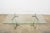 Hollywood Regency 1970s Attributed to Leon Rosen Glass Dining Table For Sale - Image 3 of 18