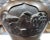 19th Century Late 19th Century Chinese Archaistic Bronze Turtle/Floral Motif Phoenix Head Handles Gu-Form Vase For Sale - Image 5 of 9