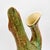 Green Richard Ginori San Cristoforo 1952 Italian Ceramic Twin-Neck Vase For Sale - Image 8 of 14