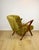 Vintage Olive Long Hair Loft Lounge Chair, 1970s For Sale - Image 6 of 12