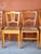1950s Vintage Mismatched Straw Chairs, 1950s, Set of 5 For Sale - Image 5 of 17