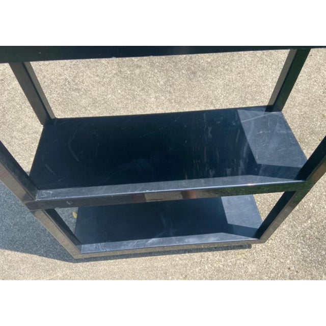 Eames Mid Century 1970s Kartell Style Modern Plastic Shelf Unit Plus 1 Shelf Extra For Sale - Image 4 of 7