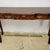 Hekman Furniture Hekman Oyster Burl Console Table With Queen Anne Legs, Burl Walnut Hall Table For Sale - Image 4 of 10