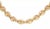 Contemporary Late 20th Century Mariner Puff Link 14k Yellow Gold Necklace For Sale - Image 3 of 5