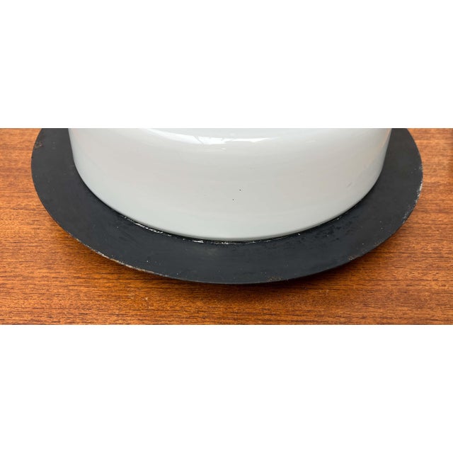 Mid-Century Modern GDR Minimalist Ceiling Lamps, 1960s, Set of 3 For Sale - Image 10 of 18