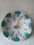 Mid 20th Century Vintage Mid 20th Century Germany Serving Bowl Blue Gold Floral Germany Hand Painted For Sale - Image 5 of 13