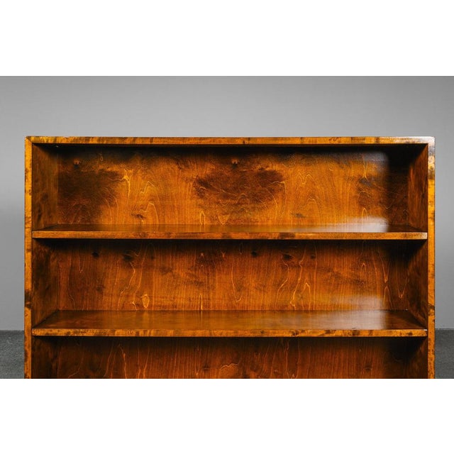 Art Deco Bookcase in Birch For Sale - Image 9 of 15