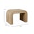 Coastal Small Bahia Bench, Natural For Sale - Image 3 of 6