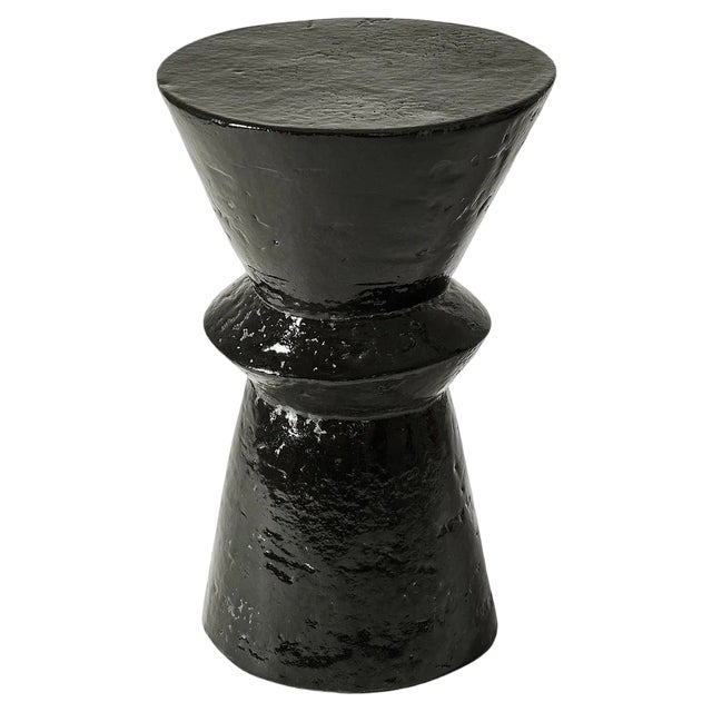 Black Pawn Side Table by Perler For Sale