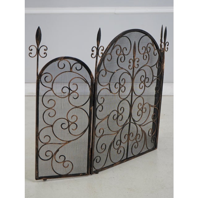 Age: Approx: 30 Years Old Details: High Quality Construction Gold Highlights & Finish Traditional Style Nice Scrolled Iron...