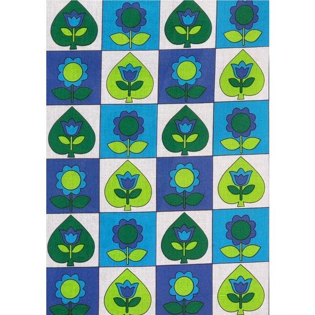 Textile Mid-Century Modern GermanCotton Fabric Bale for Curtains, 1970s For Sale - Image 7 of 7