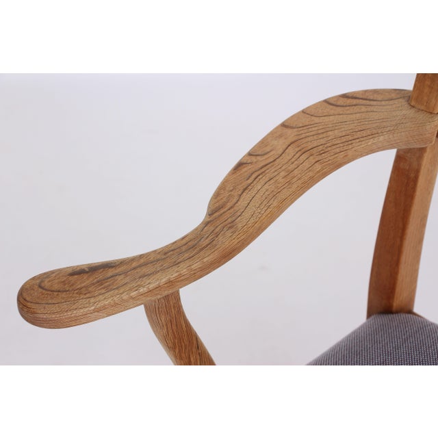 Vintage Razorblade Armchairs by Henning Kjærnulf for EG Møbler, 1960s, Set of 2 For Sale - Image 4 of 13