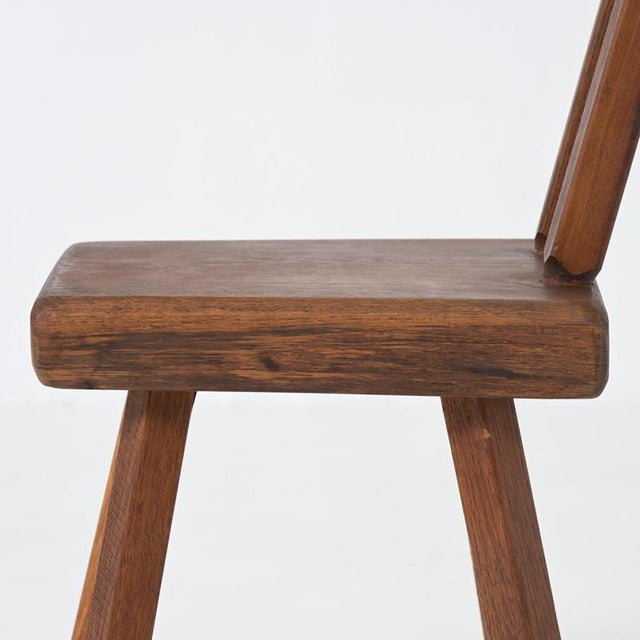 Brutalist Chair from Mobichalet, 1950s For Sale - Image 10 of 18