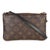 Louis Vuitton Reverse Monogram Giant Canvas Double Zip Pochette For Sale - Image 4 of 9