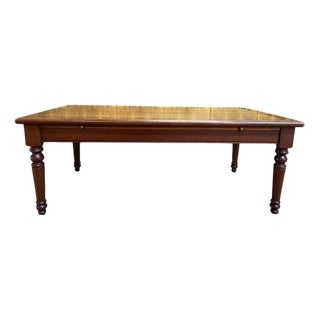Louis Philippe Style Cherrywood Coffee Table For Sale