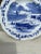 Victorian English Blue & White Plate Rat Brown Westhead and Moore, Circa 1890 For Sale - Image 3 of 7