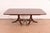 Wood Maitland Smith Georgian Flame Mahogany Double Pedestal Extension Dining Table, Newly Refinished For Sale - Image 7 of 14