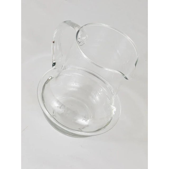 Glass Mid-Century Glass Jug by Carl Auböck attributed to Ostovics Culinar, Austria, 1970s For Sale - Image 7 of 9