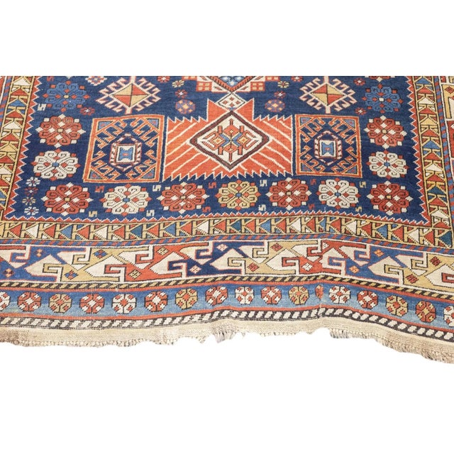 Antique Shirvan Rug 4'5'' x 9' For Sale - Image 9 of 12