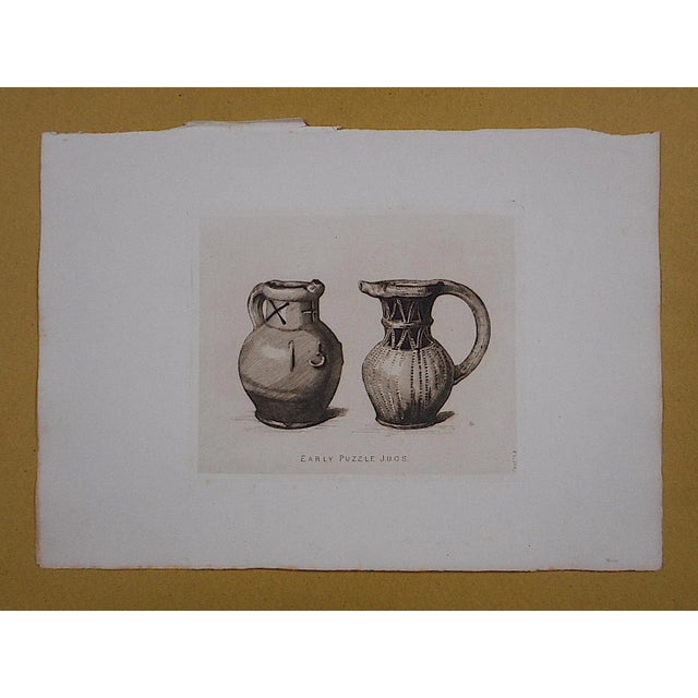 Antique Ltd. Ed. English Pottery Etching For Sale - Image 4 of 4