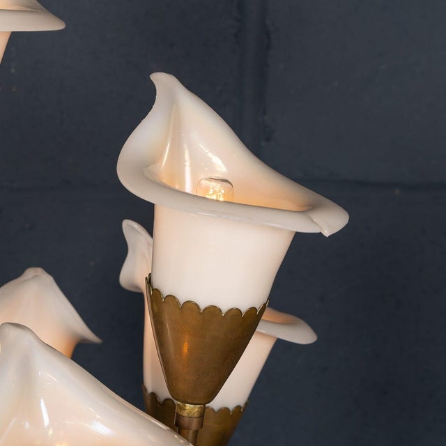 Vintage Italian Calla Floor Lamp by Angelo Lelli for Arredoluce, 1960 For Sale - Image 10 of 18