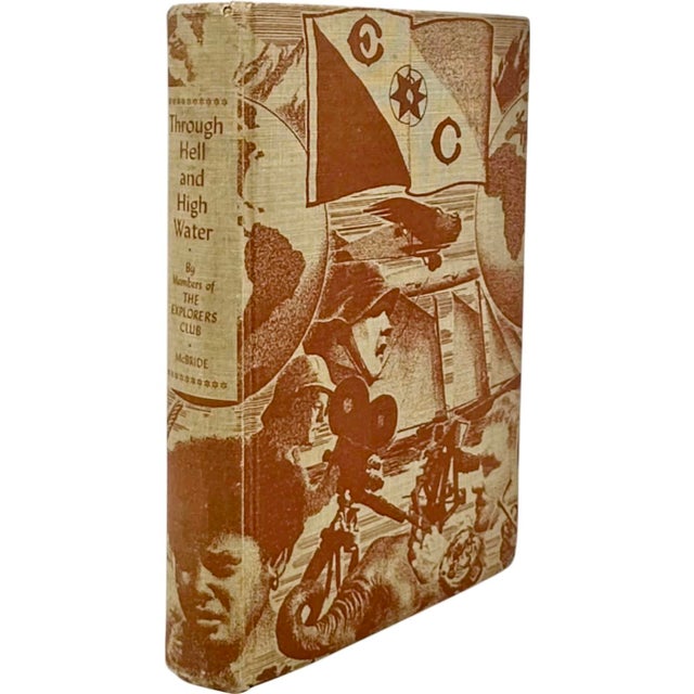 Signed the Explorers Club Through Hell and Highwater 1941 Book For Sale - Image 17 of 18
