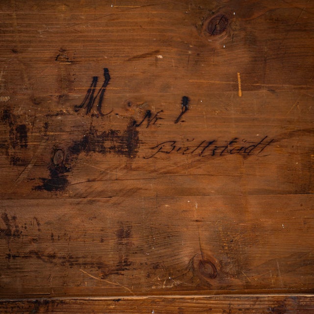 Biedermeier Secretaire Desk in Cherrywood, Germany, 1820 For Sale - Image 13 of 15