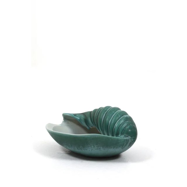 Ceramic Seashell Bowl by Ewald Dahlskog for Bo Fajans, 1940s, in Flawless conditions. Designed 1920 to 1949 This piece has...