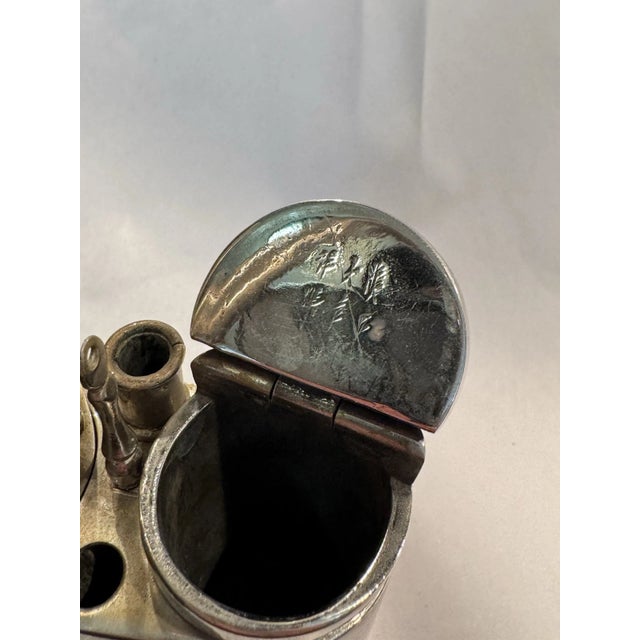 Late 19th Century Antique Chinese Qing Era Engraved Water Pipe For Sale - Image 5 of 8