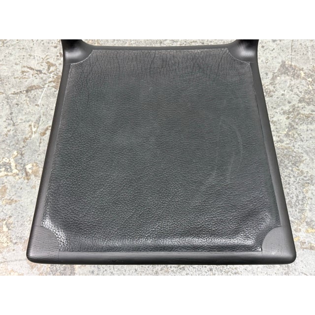 Black Christophe Delcourt Oud Side Chair For Sale - Image 8 of 12