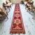 Mid-Century Modern 1970s Vintage Hand-Knotted Narrow Runner - 2′1″ × 14′2″ For Sale - Image 3 of 15