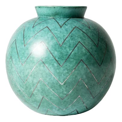 Argenta Vase by Wilhelm Kåge for Gustavsberg, 1930s For Sale