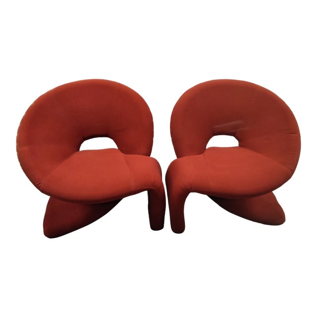 1990s Jaymar Tongue Chairs For Sale