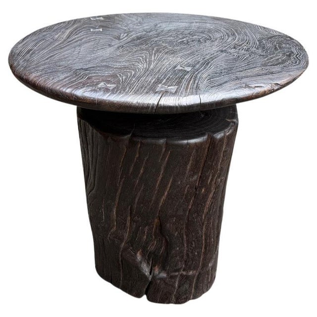 2010s Andrianna Shamaris Impressive Century Old Side Table or Entry Table For Sale - Image 5 of 18