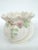 Belleek Ireland Porcelain Pink Rose Green Leaves Flower Vase For Sale - Image 9 of 12