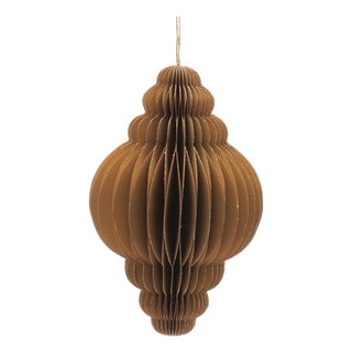 Paper Drop Ornament Set of 6 For Sale