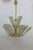Large Hollywood Regency Italian Murano Glass Chandelier, 1970s For Sale - Image 6 of 6