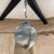 1970s Moon Pendant Lamp by Henri Mathieu in Brushed Aluminum For Sale - Image 12 of 14