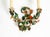 1960s Floral Wall Lamps in Metal with Hand-Painted Details, Italy, 1950s, Set of 2 For Sale - Image 5 of 17