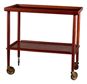 Bar Cart attributed to Peter Hvidt & Orla Mølgaard-Nielsen for Søborg Møbler, 1960s